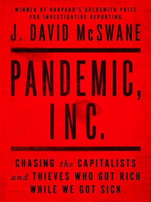 cover image of Pandemic, Inc.